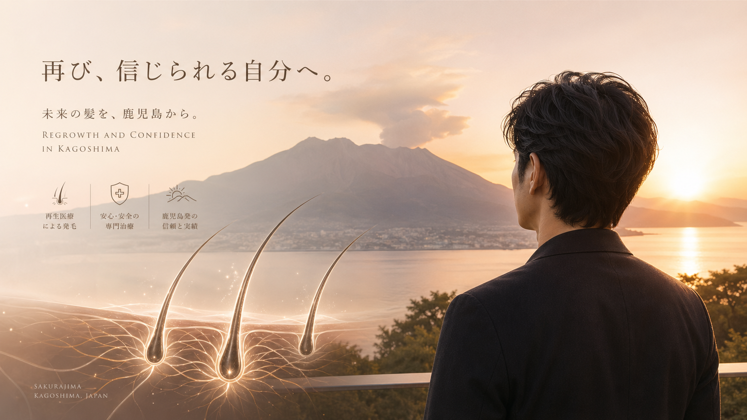 鹿児島の自毛植毛イメージ